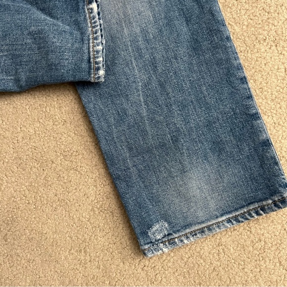 Hudson Jeans Blake Slim Straight with Stretch in Domain Wash (Faded Blue) - Picture 6 of 10